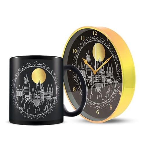 Harry Potter Golden Moon Morning Set Mug and Desk Clock von Harry Potter