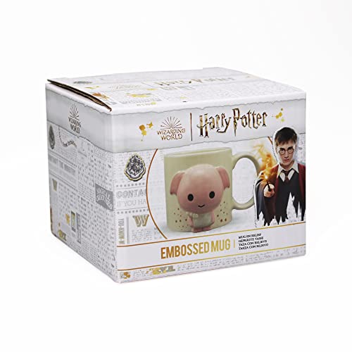 Harry Potter HALF MOON BAY Tasse – Dobby – 3D-Tasse – 350 ml – Arbeitstasse – Kawaii-Tasse von Harry Potter