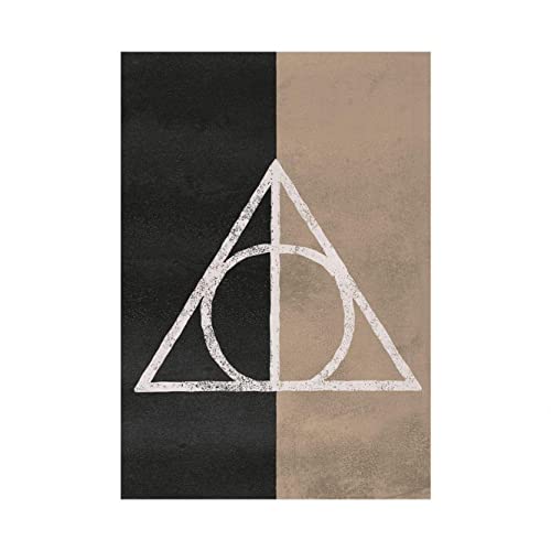 Harry Potter Heiligtümer des Todes (40 cm x 30 cm) (braun/schwarz/weiß) von Harry Potter