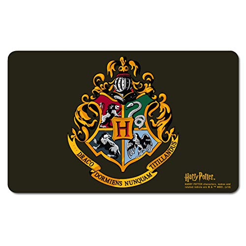 Logoshirt® Harry Potter I Hogwarts I Wappen I Logo I Frühstücksbrettchen I Schneidebrett I 23x14cm I spülmaschinenfest & hitzebeständig I Lizenziertes Originaldesign von Logoshirt