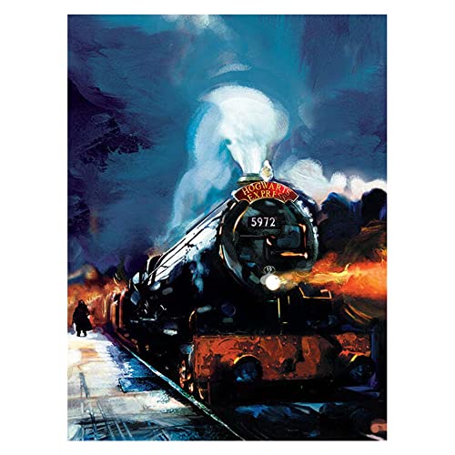 Harry Potter Hogwarts Express Kunstdruck auf Leinwand, 60 x 80 cm, mehrfarbig von Harry Potter