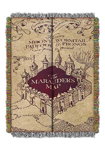 Northwest Überwurfdecke, Polyester, Maruader's Map, 122 x 152 cm von Northwest