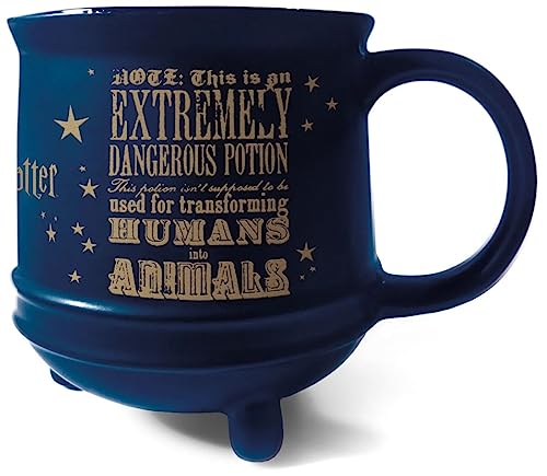 Harry Potter Kessel-Tasse (Extremely Dangerous Potions Design) Kaffee-Becher in Geschenk-Box, 325ml - Offizielles Lizenzprodukt von Harry Potter