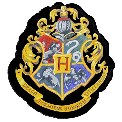 Harry Potter - Kissen „Hogwarts Shaped Dekokissen geformt Wappen von Harry Potter