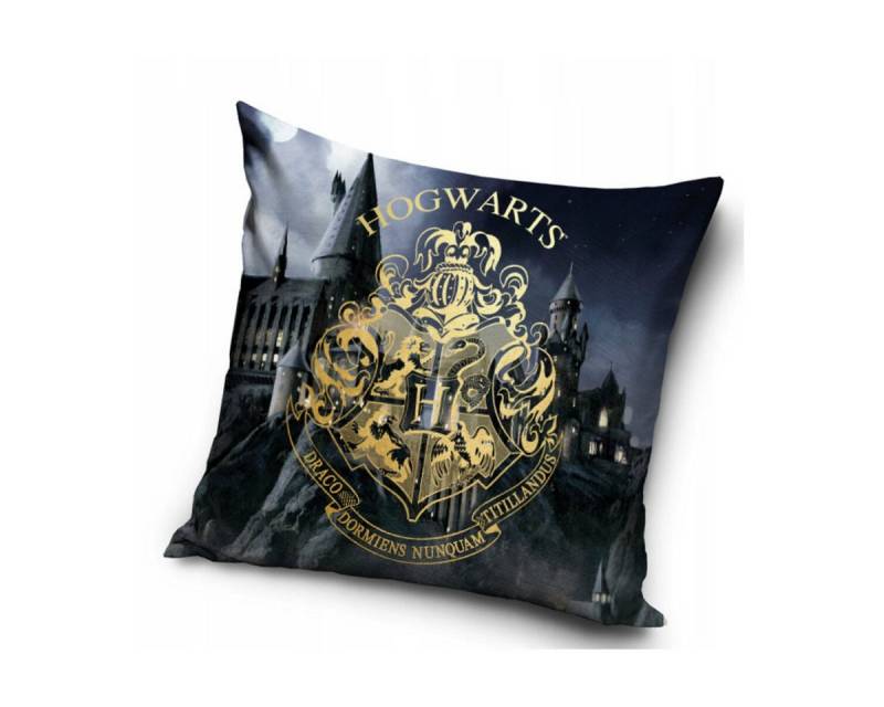 Harry Potter Kissenbezug Harry Potter Kissenbezug 40x40cm – Hogwarts Wappen Deko von Harry Potter