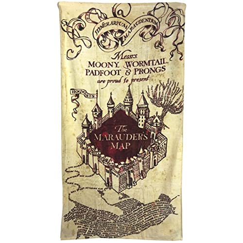 Harry Potter Marauder's Map Towel 75cm x 150cm Harry Potter Marauder's Map Towel 75cm x 150cm von Harry Potter