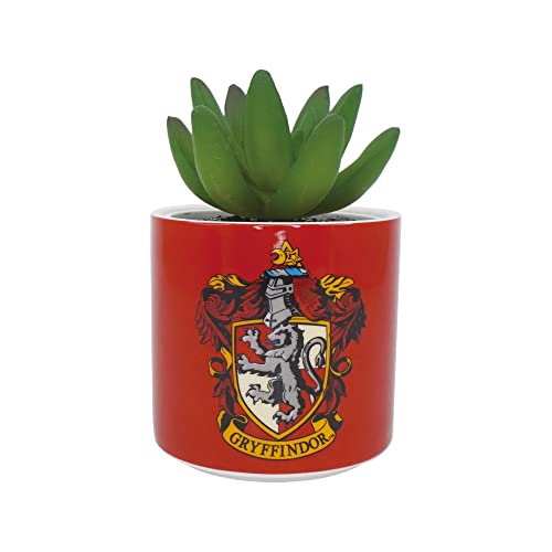 Harry Potter Half Moon Bay Indoor Plant Pot | Ceramic Plant Pot & Indoor Plant Pots | Indoor Pots for Plants | Decorative Plant Pots Indoor | Indoor Planter Gifts | Gryffindor Plant Pot von Harry Potter