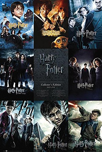 Harry Potter Poster Collector's Edition 2001-2011 (61cm x 91,5cm) + weiÃŸe Geschenkverpackung. Verschenkfertig! von Harry Potter