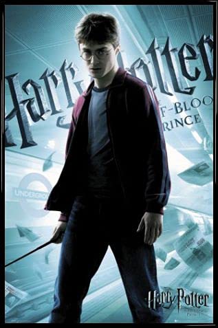 Harry Potter 1art1 Poster Plakat | Bild und Kunststoff-Rahmen - Und Der Halbblutprinz, Harry Solo (91 x 61cm) von Harry Potter