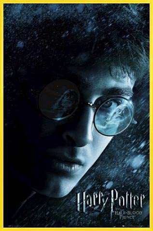 Harry Potter 1art1 Poster Plakat | Bild und Kunststoff-Rahmen - Und Der Halbblutprinz, Harry Teaser (91 x 61cm) von Harry Potter