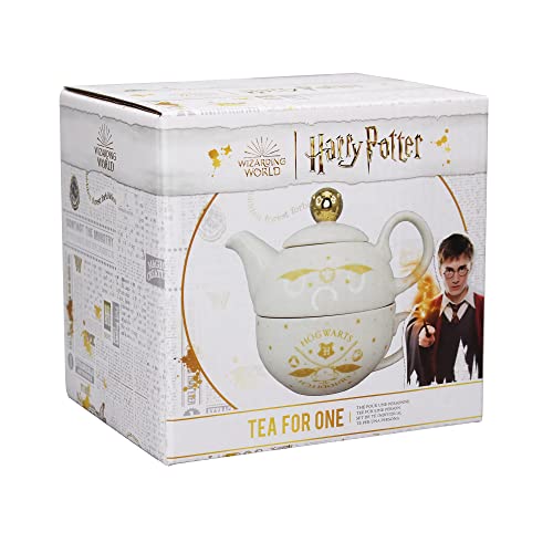 Harry Potter Quidditch Tee-Set - Tea for One - Quidditch - Harry Potter Cup - Teekanne für einen - Kleine Teekanne von Harry Potter