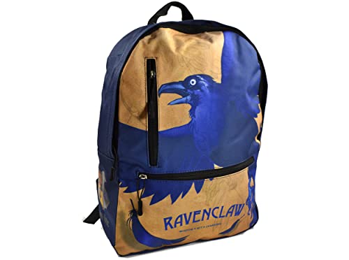 Harry Potter Rucksack (Ravenclaw Design) 30cm x 40cm x 12cm - Offizielles Lizenzprodukt von Harry Potter