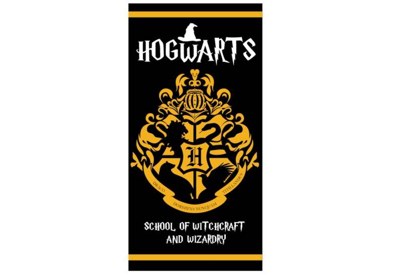 Harry Potter Strandtuch Harry Potter Hogwart Scool Kinder Badetuch, Gr. 70x140 cm von Harry Potter