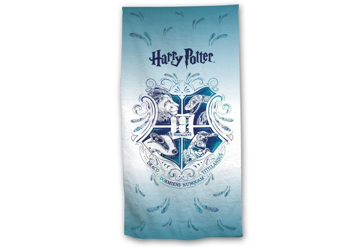 Harry Potter Strandtuch Harry Potter Hogwarts Badetuch, Mikrofaser, 70x140 cm von Harry Potter