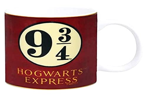 Harry Potter Tasse, Porzellan, Rot, 8 x 8 x 9.5 cm, 1 Stück (1er Pack) von Harry Potter