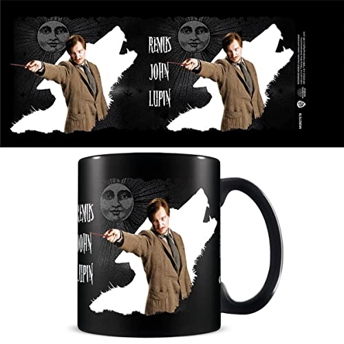 Harry Potter Tasse (Remus John Lupin Design) 325 ml Keramik-Kaffeetasse in Geschenkbox – Offizielles Merchandise-Produkt, Schwarz/Weiß von Harry Potter