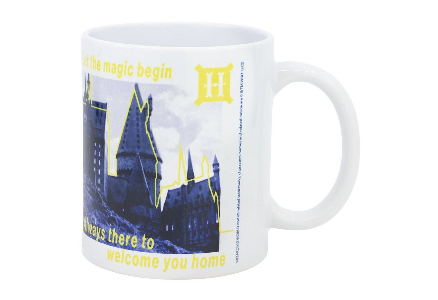 Harry Potter Tasse Harry Potter Hogwarts Scool Kaffeetasse Teetasse Geschenkidee, Keramik, 330 ml von Harry Potter
