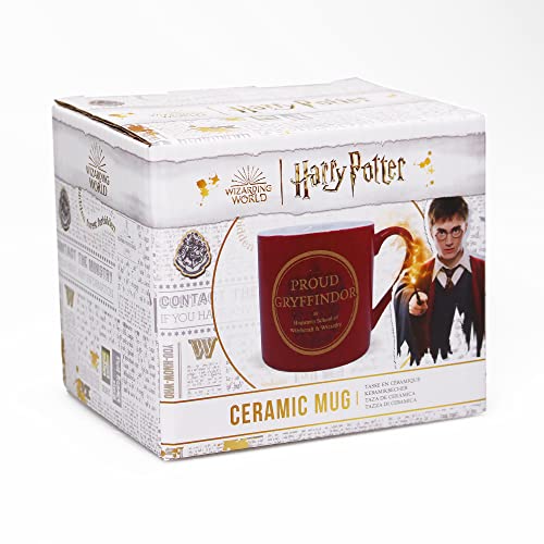 Harry Potter Tasse – Proud Gryffindor – Arbeitstasse – 325 ml Becher für Erwachsene von Harry Potter