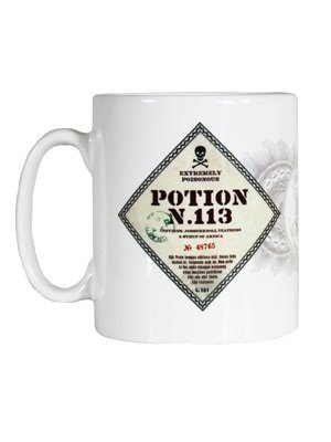 Harry Potter Tasse Potion N. 113 weiß. Offiziell lizenziert von Harry Potter