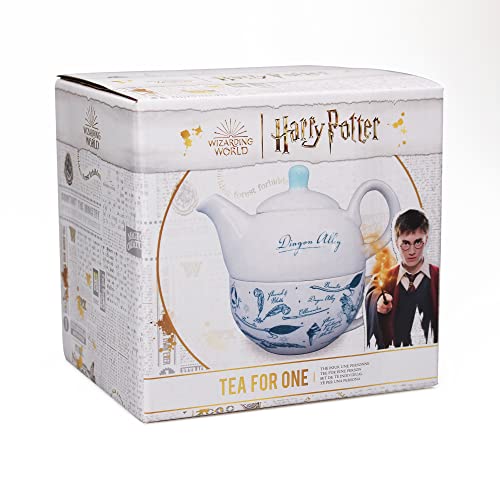 Harry Potter Tee-Set - Diagon Alley - Tea for One - Harry Potter Tasse - Teekanne für einen - kleine Teekanne von Harry Potter