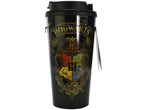 Harry Potter Thermo Kaffeebecher, Kaffeetasse Unterwegs, 500 ml, Fanartikel von Harry Potter