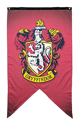 Harry Potter Wandbanner – Große Größe 76,2 x 127 cm – Indoor Stoff Banner (Gryffindor) von Harry Potter