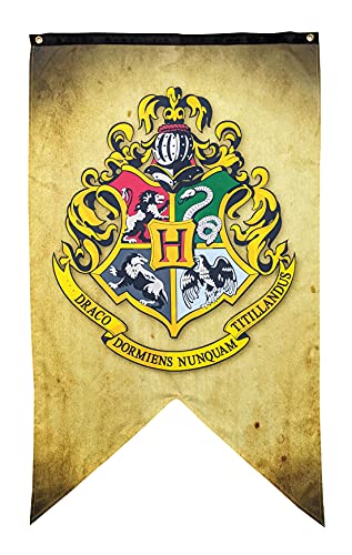 Harry Potter Wandbanner – große Größe 76,2 x 127 cm – Stoffbanner für den Innenbereich (Hogwarts) von Harry Potter