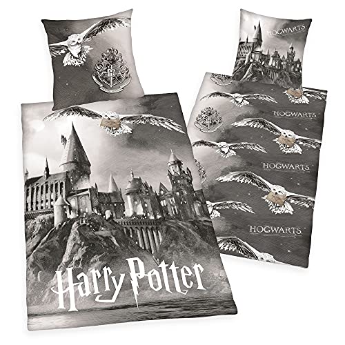 Harry Potter Wende Bettwäsche Hogwarts 2tlg 155 x 220 cm Übergröße von Harry Potter