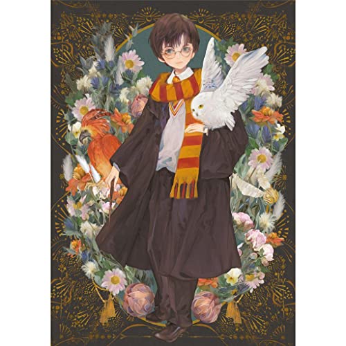 Harry Potter Yume Fantasy Kunstdruck auf Leinwand, gerahmt, 40 x 30 cm, mehrfarbig von Harry Potter