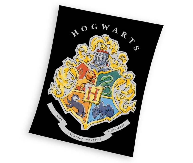 Wohndecke Harry Potter Coral Fleecedecke Kuscheldecke 150 x 200 cm, Harry Potter von Harry Potter
