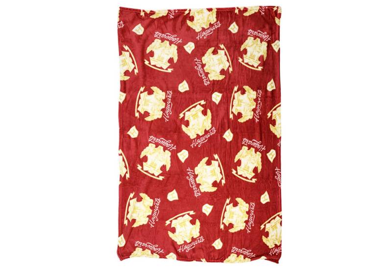Wohndecke Harry Potter Hogwarts Flanell warme Kuscheldecke 110x150 cm, Harry Potter von Harry Potter