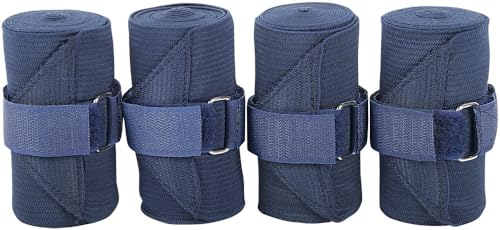 Harry's Horse Bandages elastisch, 4 st, Farbe:Navy von Harry's Horse