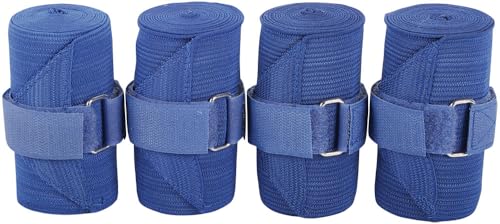 Harry's Horse Bandages elastisch, 4 st, Farbe:blau von Harry's Horse