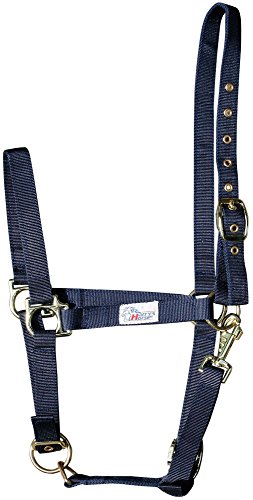 Harry's Horse Halster 3X verstelbaar, Farbe:Navy, Größe:cob von Harry's Horse