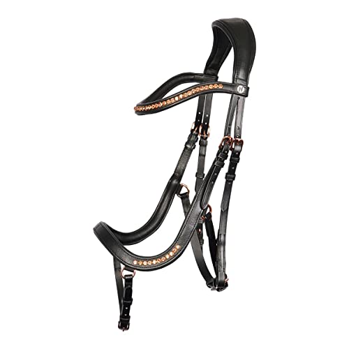 Harry's Horse Trense Roségold Anatomic - Pony - Schwarz-Gold von Harry's Horse