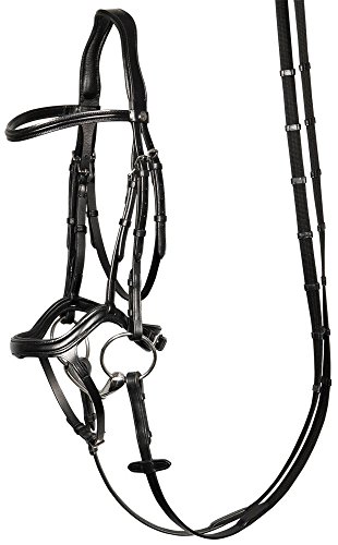 Harry's Horse Hoofdstel Anatomic, Farbe:schwarz, Größe:Full von Harry's Horse