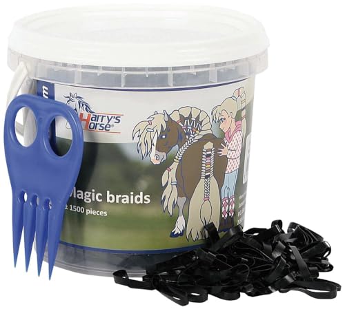 Harry's Horse Magic Braids, Pot, Farbe:schwarz von Harry's Horse