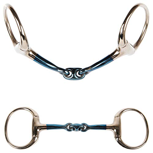 Harry´s Horse Olivenkopftrense Sweet Iron doppelt gebrochen 13mm, Größe:13.5 von Harry's Horse