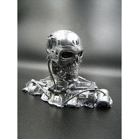 130 Mm | 5, 1 " Büste Kunstharzfigur Modell Von Terminator T-800 von Harry3Dprinter