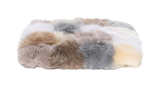 Harrys-Collection Sitzkissen 42x42 cm aus bestem Lammfell hochwollig, Farben:Multicolor Harrys-Collection Sitzkissen 42x42 cm aus bestem Lammfell hochwollig, Farben:Multicolor von Harrys-Collection