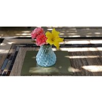 Waben Bodenvase | Zylinder Trompete Ananas Übertopf Große Braune Kunststoff Lampe Vase Memorial Friedhof Blumen Hyazinthe Bulb von HarrysPrinters