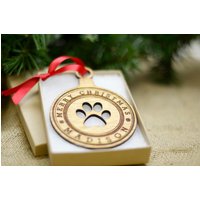 Cat Ornament Personalisierte Katzenpfote Geschenk Für Katzenliebhaber Stocking Stuffer Benutzerdefinierte Katze Erste Weihnachten Crazy Lady Holz Cat Ornament Personalisierte Katzenpfote Geschenk Für Katzenliebhaber Stocking Stuffer Benutzerdefinierte Katze Erste Weihnachten Crazy Lady Holz von HartGiftCo