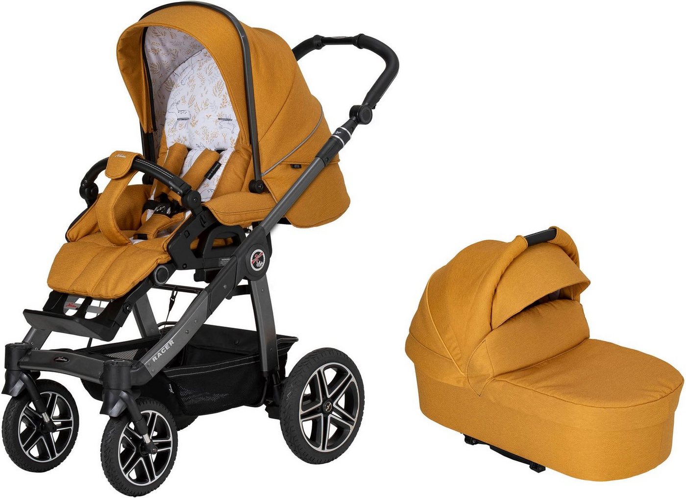 Hartan Kombi-Kinderwagen Racer GTS - Casual Collection, mit Falttasche Trend, Made in Germany von Hartan