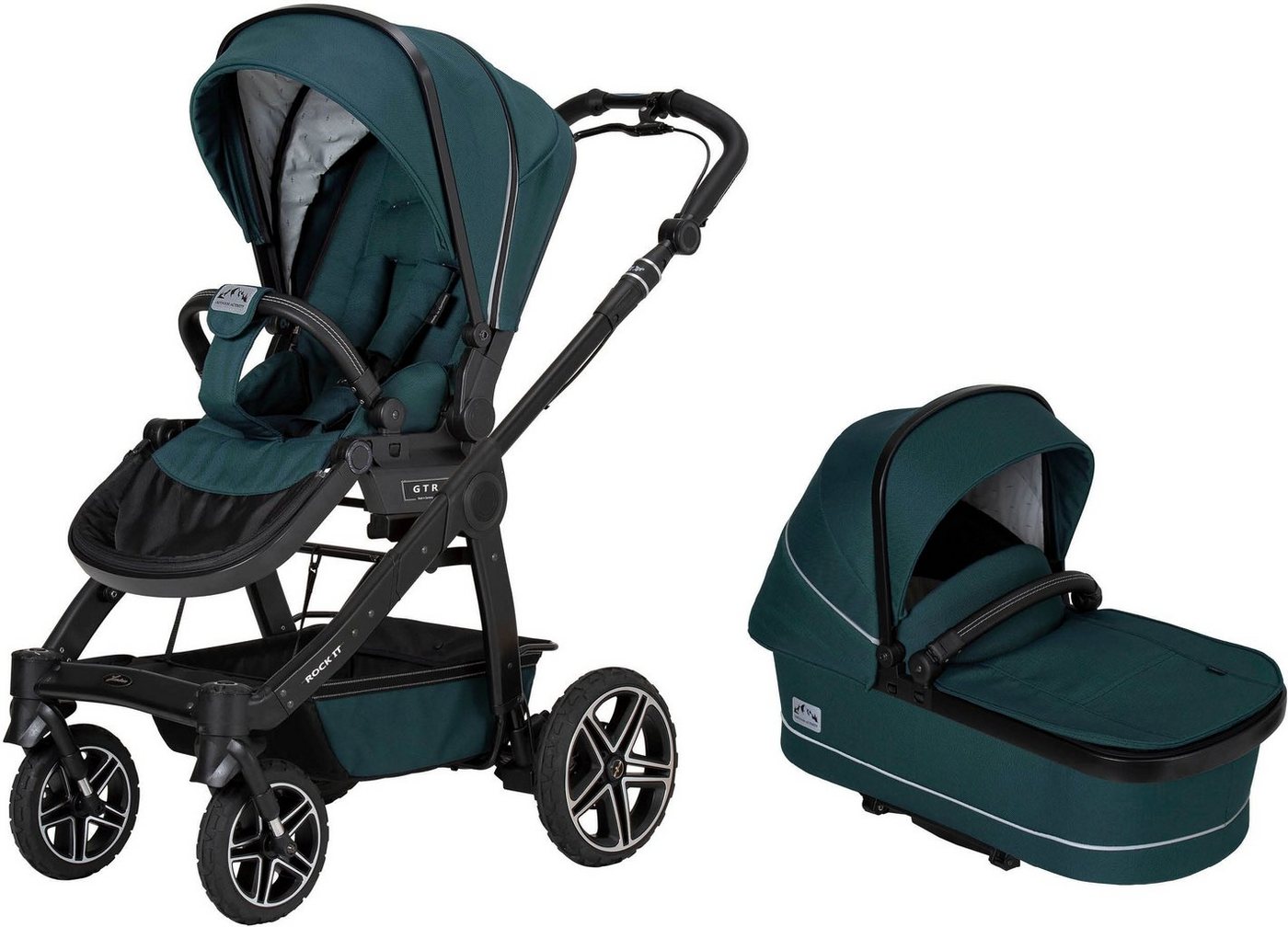 Hartan Kombi-Kinderwagen Rock it Outdoor, Made in Germany von Hartan