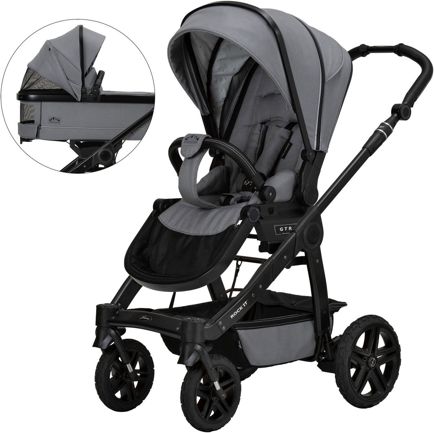 Hartan Kombi-Kinderwagen Rock it Outdoor, Made in Germany von Hartan