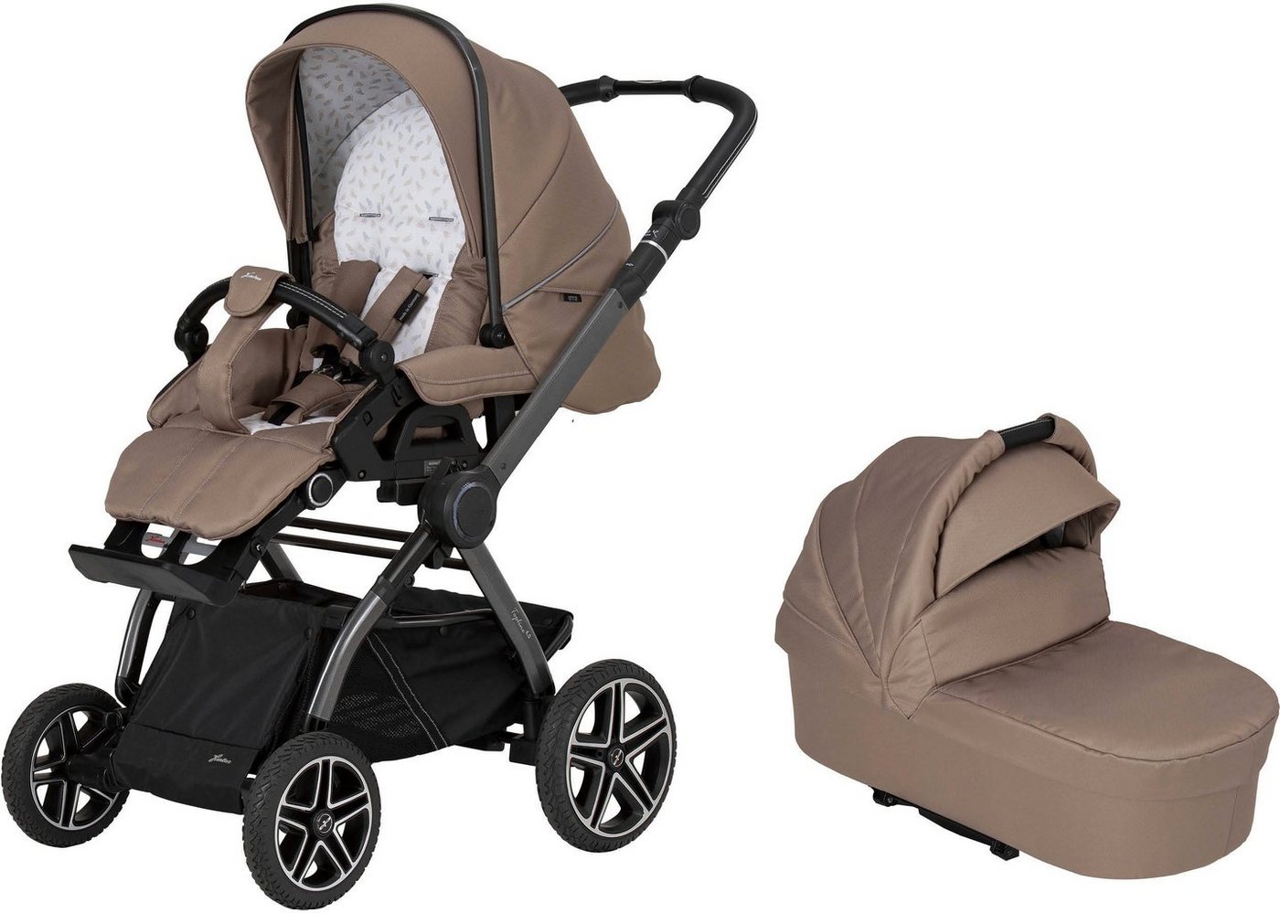 Hartan Kombi-Kinderwagen Topline 4.0 GTS, mit Falttasche, Made in Germany von Hartan