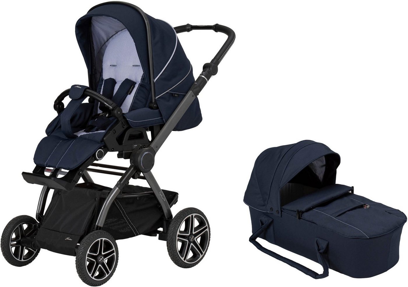 Hartan Kombi-Kinderwagen Topline 4.0 GTS, mit Kombitasche, Made in Germany von Hartan