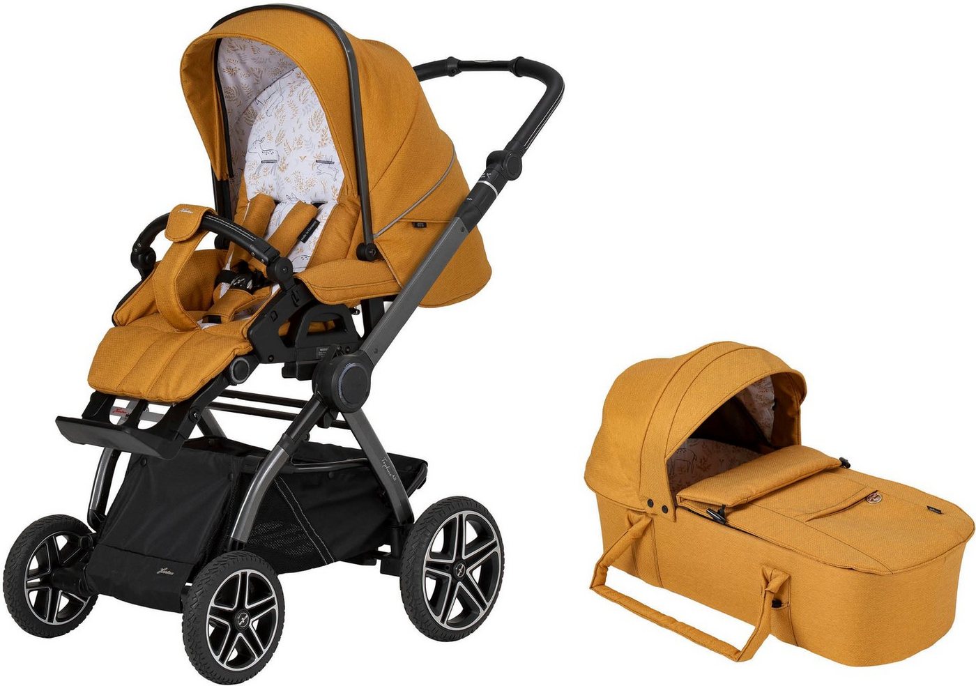 Hartan Kombi-Kinderwagen Topline 4.0 GTS, mit Kombitasche, Made in Germany von Hartan