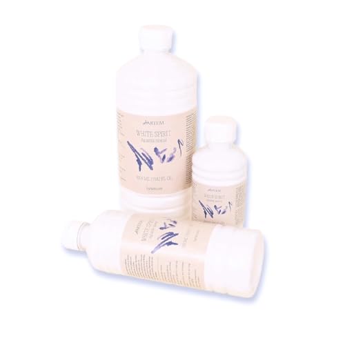 Hartem - Terra für Farbe, Lösungsmittel mit Zitronenduft, langsam verdunstend, ideal für Öl, Reinigung von Utensilien, Lack und Harzen | 250 ml von Hartem