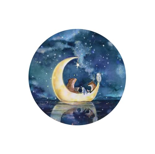 Hartendief Segeln im Mond Mini Wandtattoo Sticker | Für Baby- & Kinderzimmer | Handgemalt & nachhaltig | Wandsticker | Sticker für Wand | Wandaufkleber | Wiederverwendbar Hartendief Segeln im Mond Mini Wandtattoo Sticker | Für Baby- & Kinderzimmer | Handgemalt & nachhaltig | Wandsticker | Sticker für Wand | Wandaufkleber | Wiederverwendbar von Hartendief